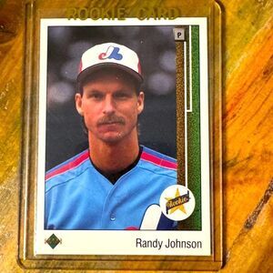 Randy Johnson upperdeck rookie card 1989 #25